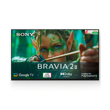 Load image into Gallery viewer, Sony 108 cm (43) BRAVIA 2 II  4K Ultra HD  Smart LED Google TV K-43S25M2 (Black)
