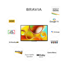 Load image into Gallery viewer, Sony BRAVIA 80 cm (32) HD Ready Smart LED Google TV  KD-32W835 (Black)