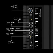 Load image into Gallery viewer, Sony 189 cm (75) BRAVIA 5 4K Ultra HD AI Technology Smart Mini LED Google TV  K-75XR55A (Black)