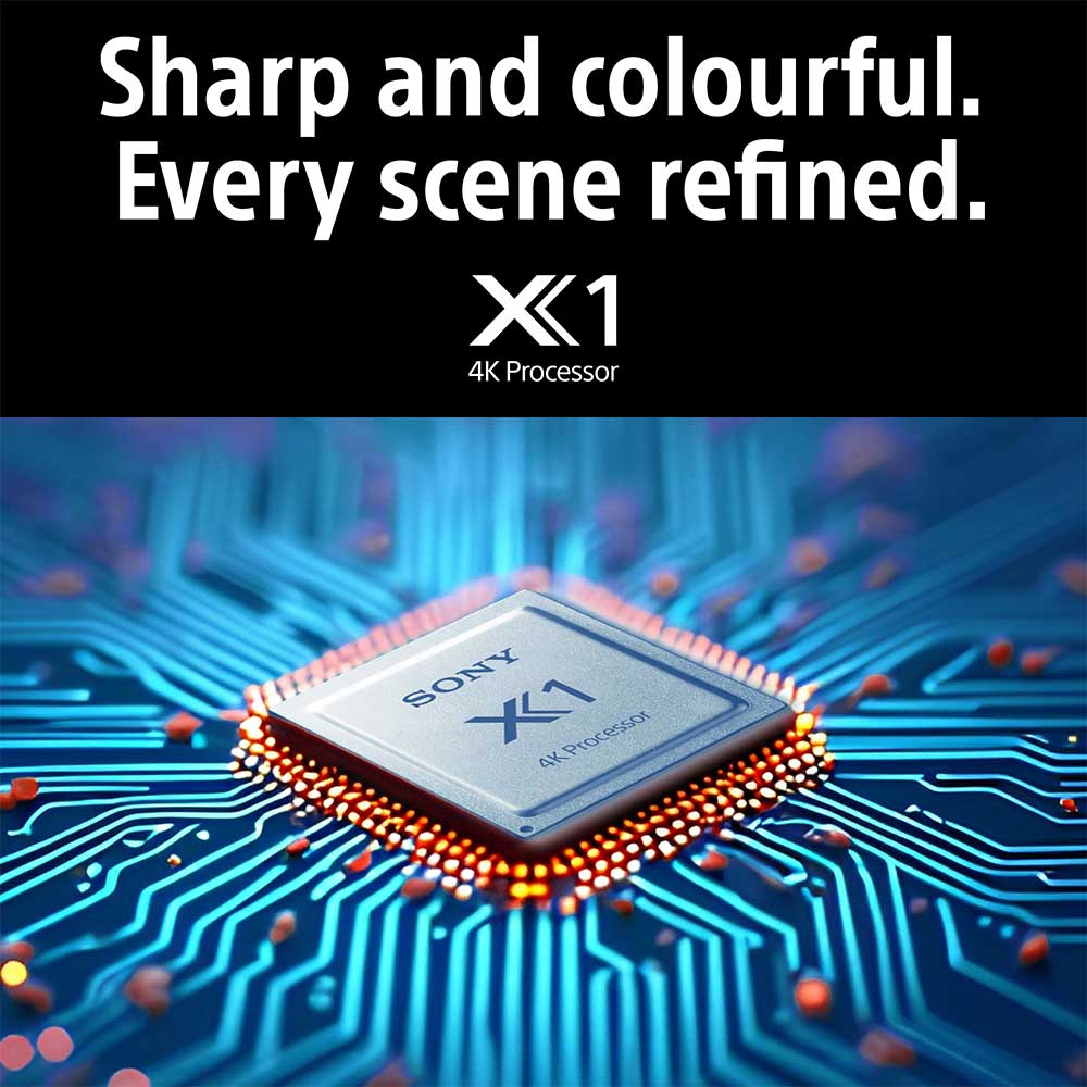 Sony 126 cm (50) BRAVIA 2 II  4K Ultra HD Smart LED Google TV K-50S25M2 (Black)