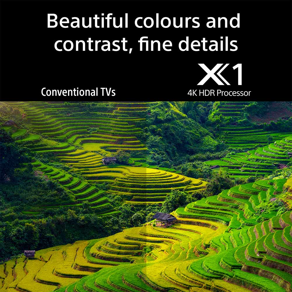 Sony 139 cm (55) BRAVIA 3 4K Ultra HD Smart LED Google TV K-55S30 (Black)