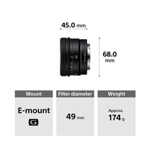 Load image into Gallery viewer, Sony FE 50mm F2.5 G (SEL50F25G) E-Mount Full-Frame, Standard Prime G Lens