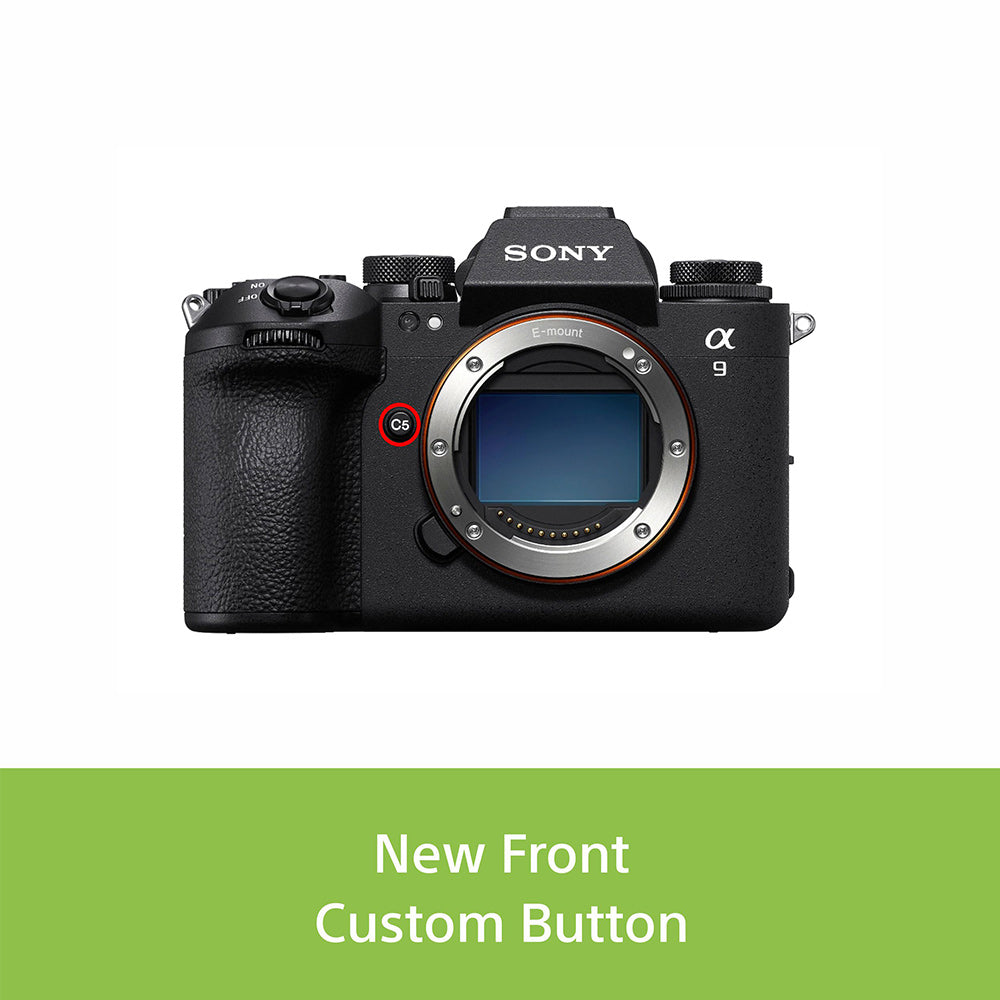Sony Alpha 9III Full-Frame Interchangeable-Lens Mirrorless Camera (Body Only) | Global Shutter System | 24.6 MP | 120fps with AF/AE Tracking | 4K 120p without cropping - Black
