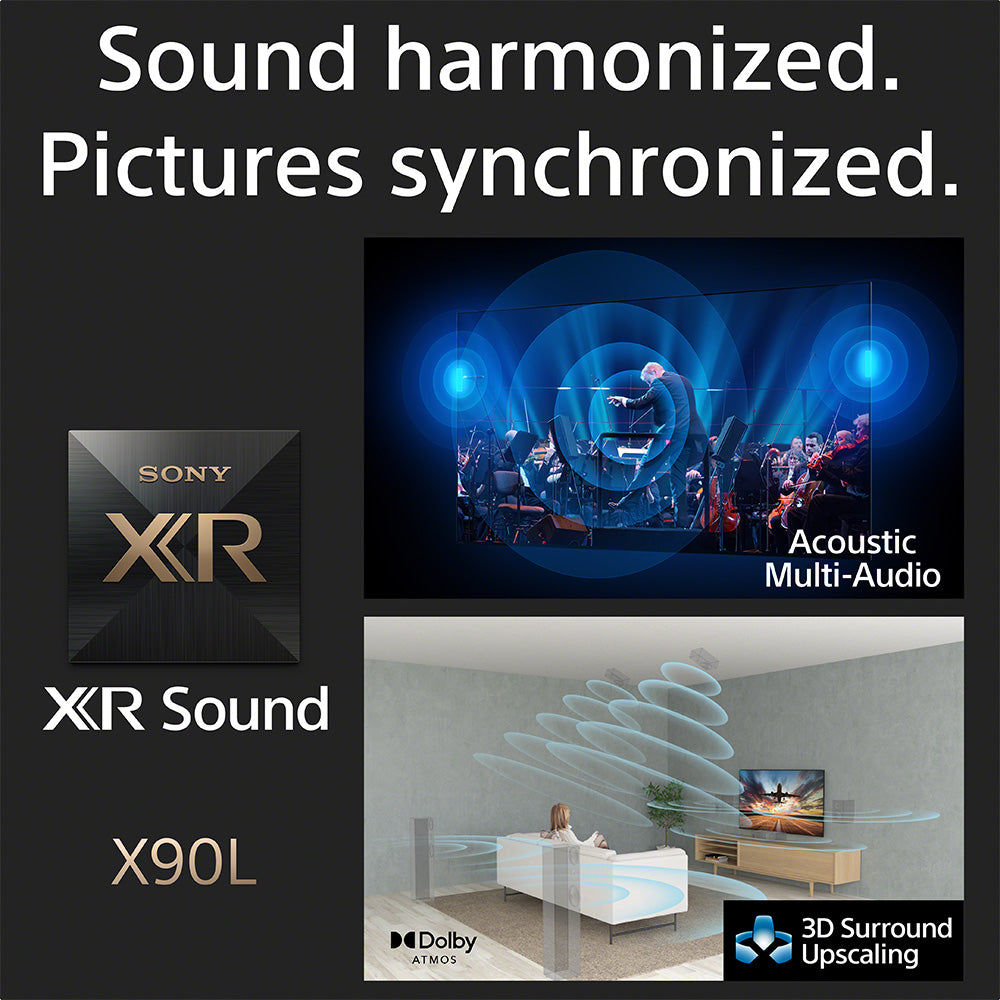 Sony XR-55X90L Bravia 139 cm (55) XR Series 4K Ultra HD Smart Full array LED Google TV  (Black)