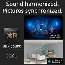Load image into Gallery viewer, Sony XR-55X90L Bravia 139 cm (55) XR Series 4K Ultra HD Smart Full array LED Google TV  (Black)