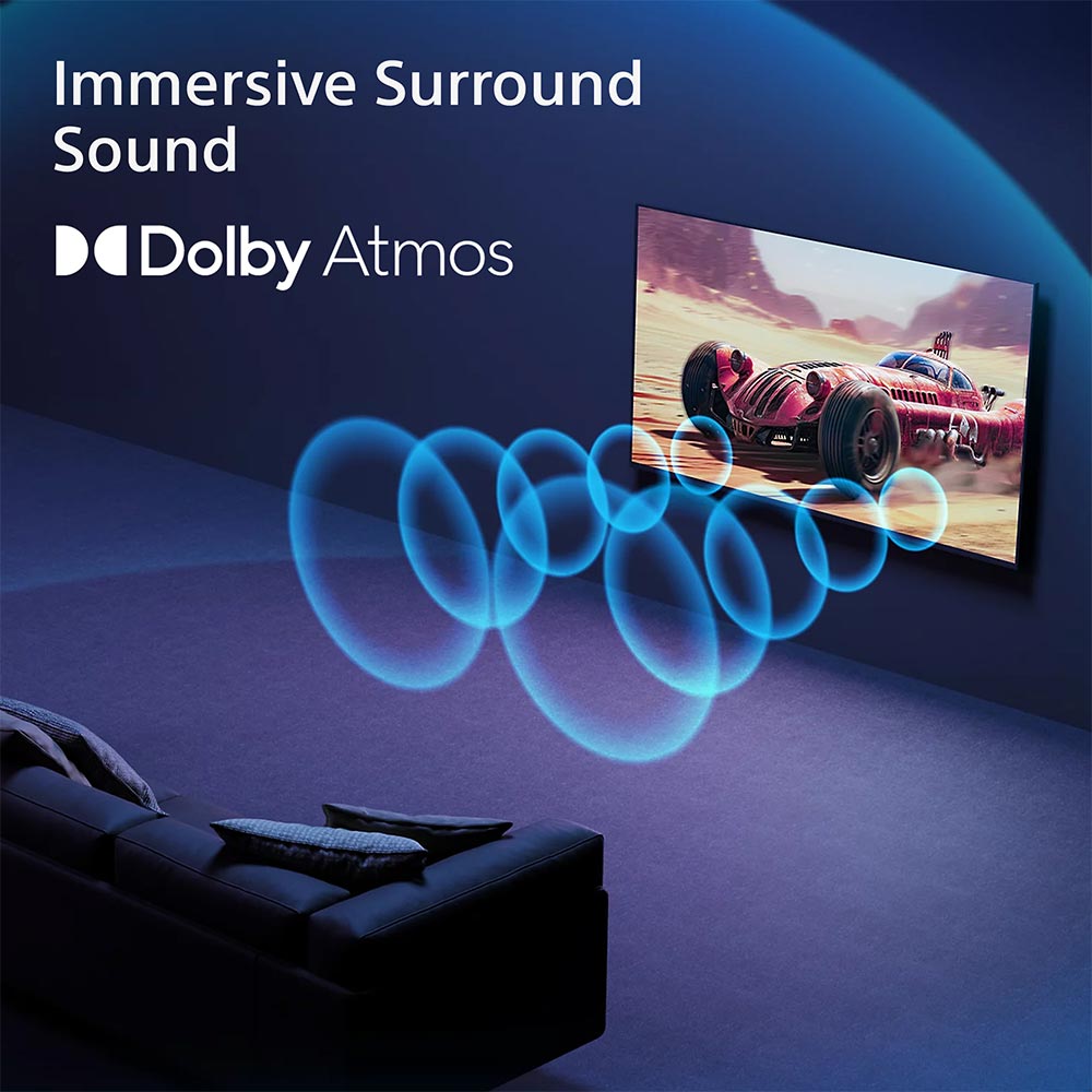 Sony 126 cm (50) BRAVIA 2 II  4K Ultra HD  Smart LED Google TV K-50S22M2 (Black)