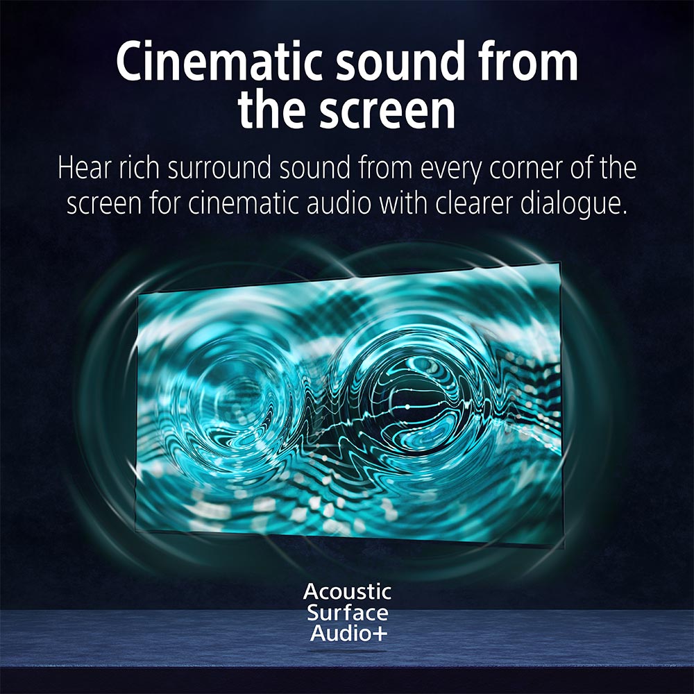 Sony 164 cm (65) BRAVIA 8 II 4K Ultra HD AI Technology Smart OLED Google TV K-65XR80M2 (Black)