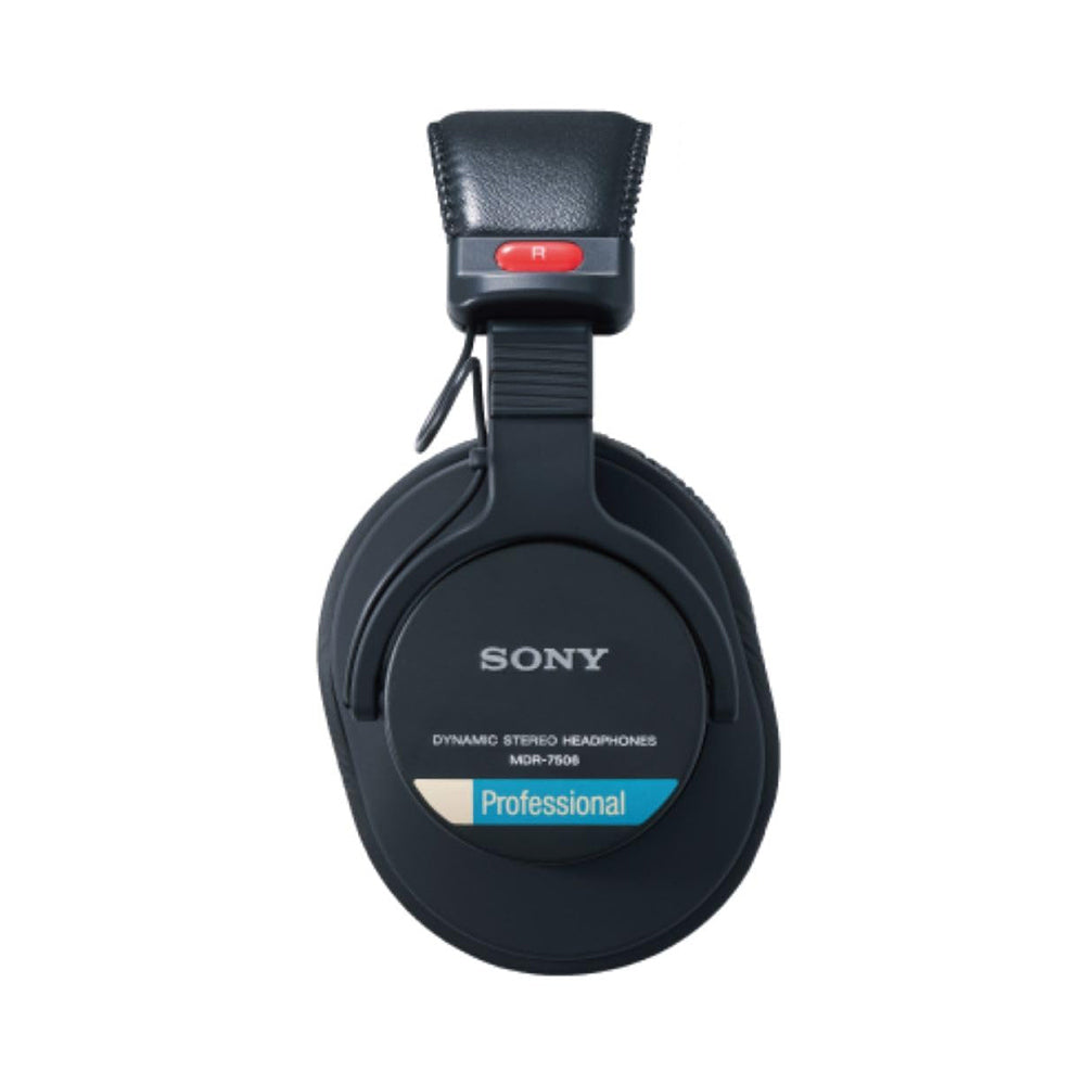 Sony MDR-7506 Professional Wired On Ear Headphones (Best Compatible with Professional Cinema Line Camera) - Black