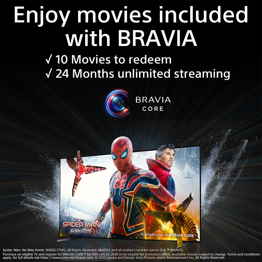 Sony XR-55A95L Bravia 139 cm (55) XR Series 4K Ultra HD Smart OLED Google TV (Black)