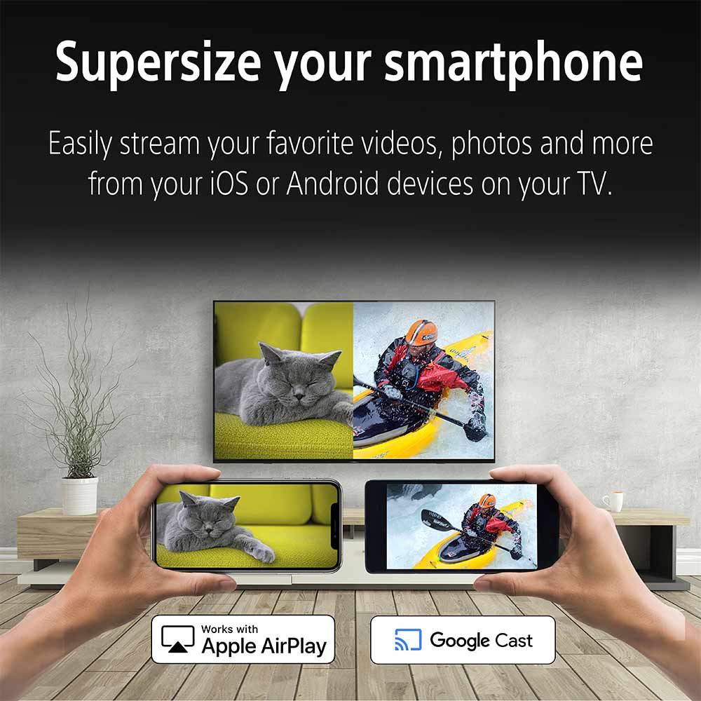 Sony 126 cm (50) BRAVIA 2 II  4K Ultra HD  Smart LED Google TV K-50S22M2 (Black)