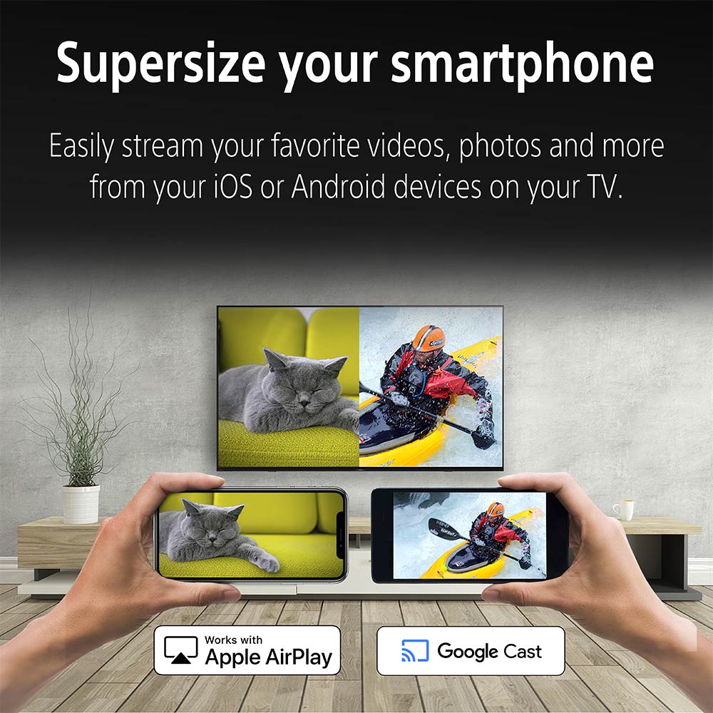 Sony 126 cm (50) BRAVIA 2 II  4K Ultra HD  Smart LED Google TV K-50S22BM2 (Black)