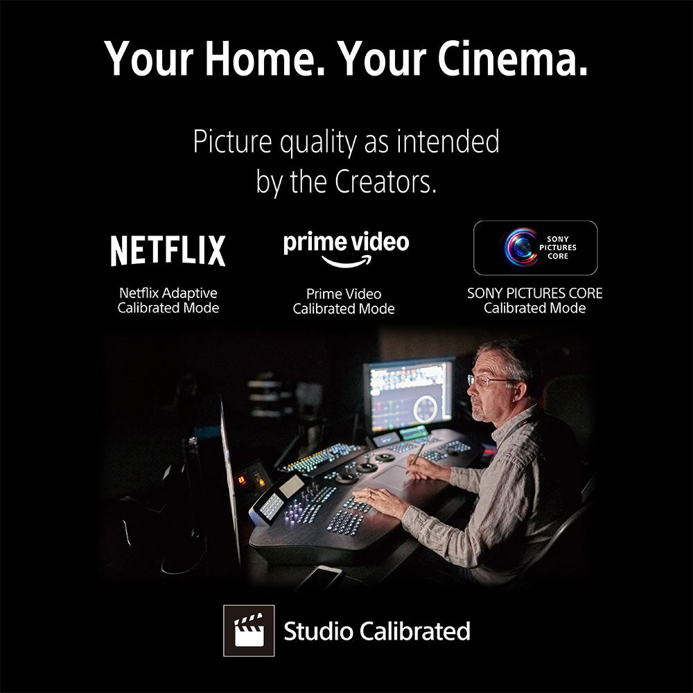 Sony 189 cm (75) BRAVIA 5 4K Ultra HD AI Technology Smart Mini LED Google TV  K-75XR55A (Black)