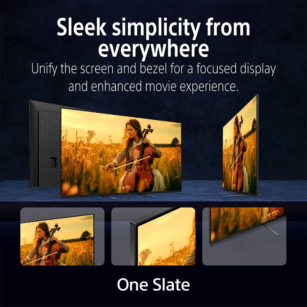 Sony 139 cm (55) BRAVIA 5 4K Ultra HD AI Technology Smart Mini LED Google TV  K-55XR55A  (Black)