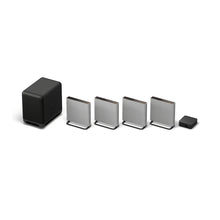 Load image into Gallery viewer, Sony Bravia Theatre Quad(HT-A9M2+ SA-SW5) Premium Home Theatre System with 360SSM,Multi Dimensional  Sound with Wireless Subwoofer SW5 (IMAX,Dolby Atmos/DTSx,360RA,Voice Zoom3,Alexa & Google,8K/4K HDR),Grey