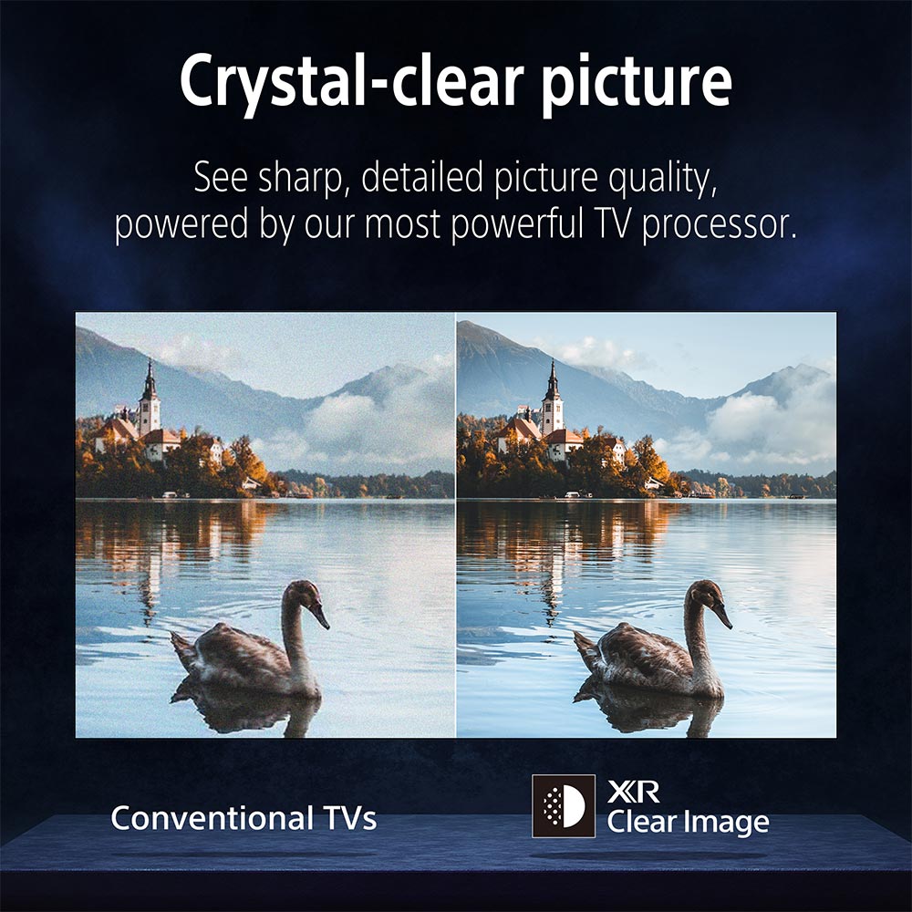 Sony BRAVIA 7 Series 164 cm (65) 4K Ultra HD AI Smart Mini LED Google TV K-65XR70 (Black)