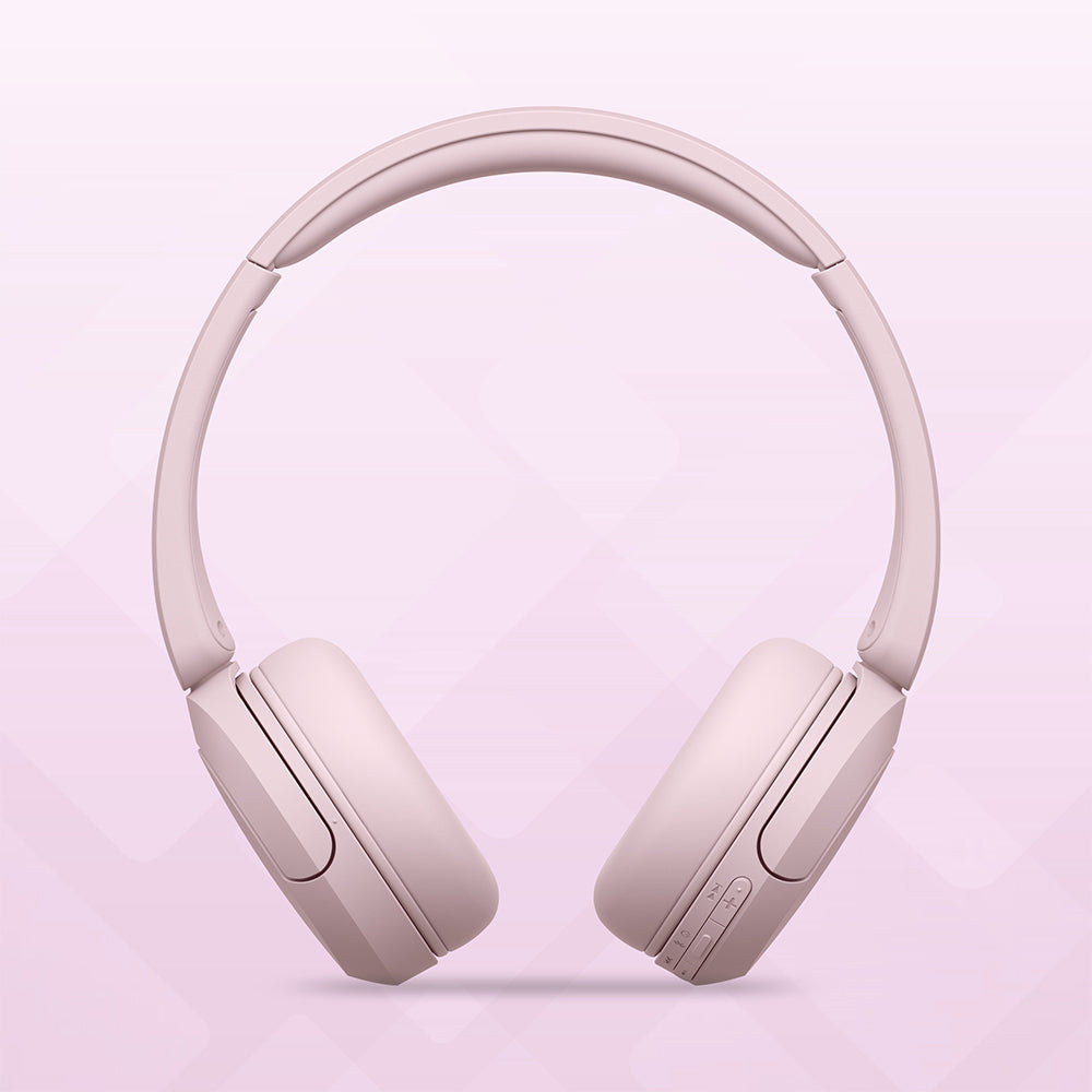 Sony WH-CH520, Wireless On-Ear Bluetooth Headphones with Mic, up to 50 Hours Playtime, DSEE Upscale, Multipoint Connectivity/Dual Pairing & Voice Assistant Support for Mobile Phones