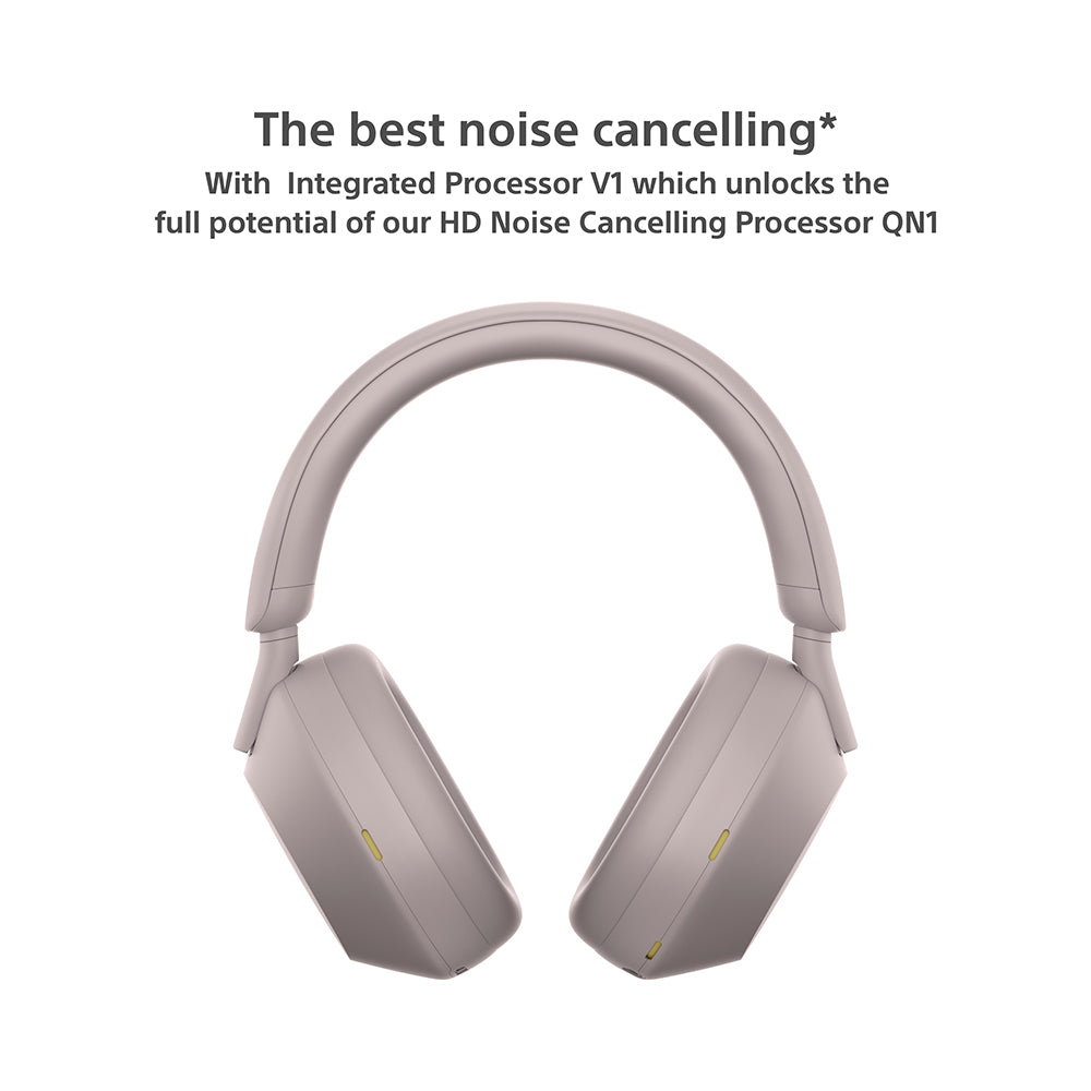 Sony WH-1000XM5 Wireless The Best Active Noise Cancelling Headphones, 8 Mics for Clear Calling, Battery- 40Hrs(w/o NC), 30Hrs(with NC), 3Min Quick Charge=3Hrs Playback, Multi Point Connectivity Black