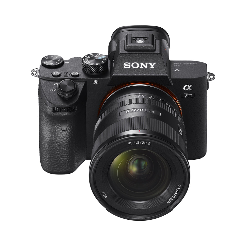 Sony FE 20mm F1.8 G (SEL20F18G) E-Mount Full-Frame, Ultra-wide-angle G Lens