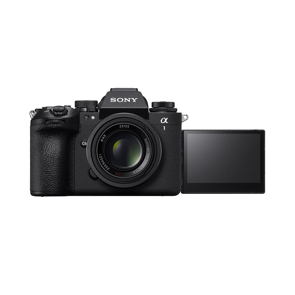 Sony Alpha ILCE-1M2 Mirrorless Full-Frame Camera | 30 FPS | 50.1 MP | 8K 30P, 4K 120P | Real-time Eye AF, Real time Tracking - Black