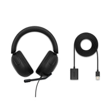 Load image into Gallery viewer, Sony INZONE H3, MDR-G300 Wired Gaming Headset, Over-Ear Headphones with 360 Spatial Sound, USB Wired Over-Ear Professional + USB Connector, flip to Mute mic, App Support & PC Compatible (Black)