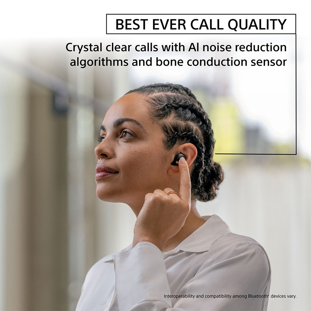Sony WF-1000XM5 Wireless Noise Cancelling Earbuds, Bluetooth, In-Ear Headphones with Microphone, Up to 36 hours battery life and Quick Charge, IPX4 rating, Works with iOS & Android