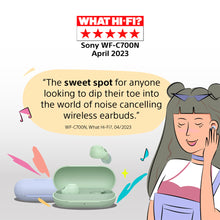 Load image into Gallery viewer, Sony WF-C700N Bluetooth Lightest Truly Wireless Noise Cancellation In Ear Earbuds, 360 RA, Multipoint Connection, 10 Mins Super Quick Charge, 20hrs Batt Life, IPX4 Ratings, Fast Pair, App Support