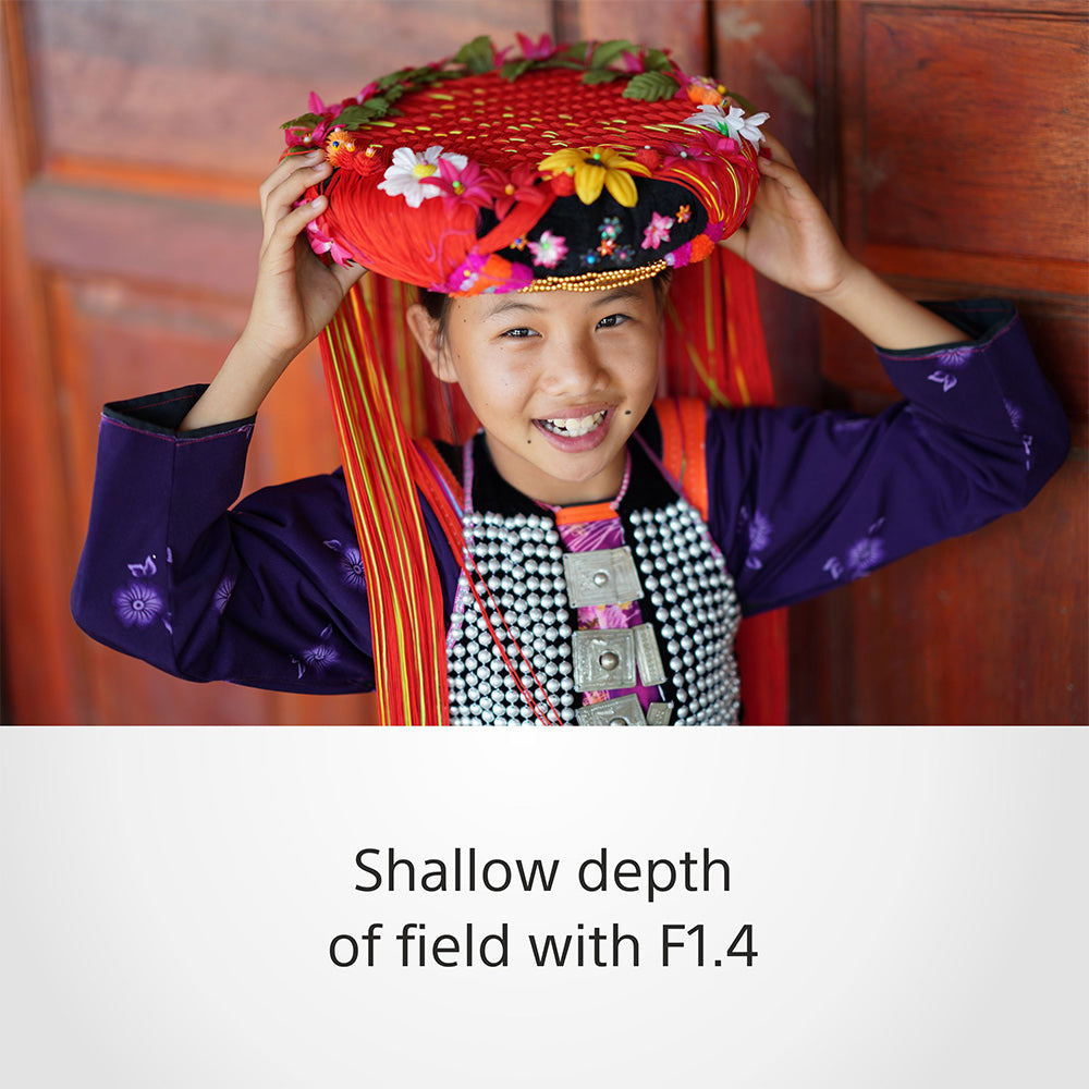 Sony FE 85mm F1.4 GM (SEL85F14GM) E-Mount Full-Frame, Mid-range Telephoto Prime Lens