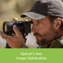 Load image into Gallery viewer, Sony Alpha ILCE-6700M APS-C Interchangeable-Lens Mirrorless Camera (Body + 18-135 mm Power Zoom Lens) | Made for Creators | 26.0 MP | Artificial Intelligence based Autofocus | 4K 60p Recording - Black