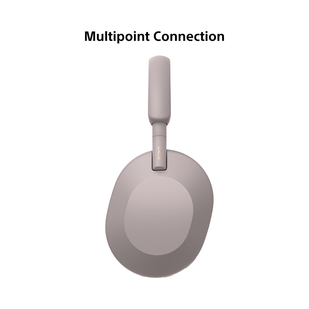 Sony WH-1000XM5 Wireless The Best Active Noise Cancelling Headphones, 8 Mics for Clear Calling, Battery- 40Hrs(w/o NC), 30Hrs(with NC), 3Min Quick Charge=3Hrs Playback, Multi Point Connectivity Black