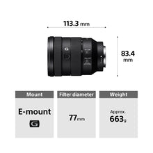 Load image into Gallery viewer, Sony SEL24105G FE 24-105 mm F4 G OSS E-Mount Lens