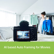 Load image into Gallery viewer, Sony Alpha ZV-E1L Full-Frame Interchangeable-Lens Mirrorless vlog Camera (With 28-60mm Zoom Lens) | Made for Creators | 12.1 MP | Artificial Intelligence based Autofocus | 4K 120p Recording - Black