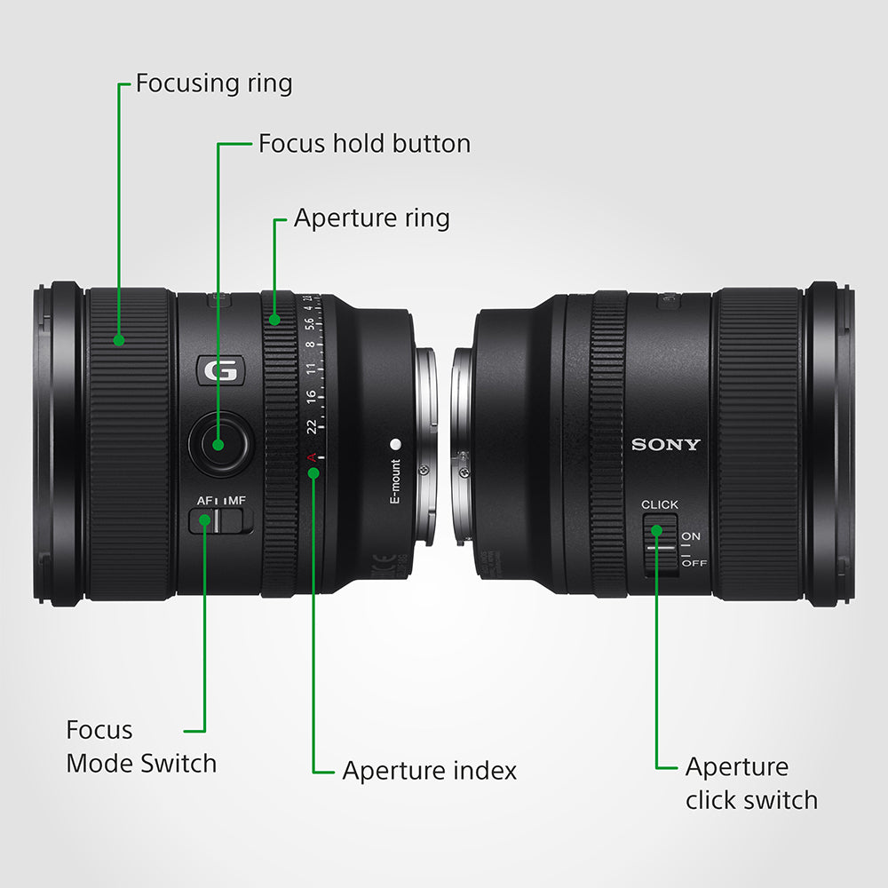 Sony FE 20mm F1.8 G (SEL20F18G) E-Mount Full-Frame, Ultra-wide-angle G Lens