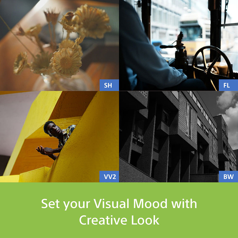 Sony Alpha ILCE-7CM2 Full-Frame Interchangeable-Lens Mirrorless vlog Camera (Body Only) | Made for Creators | 33.0 MP | Artificial Intelligence based Autofocus | 4K 60p Recording - Silver