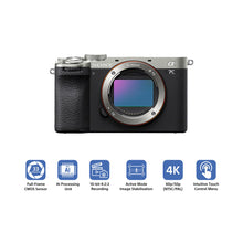 Load image into Gallery viewer, Sony Alpha ILCE-7CM2L Full-Frame Interchangeable Lens Mirrorless vlog Camera (Body + 28-60 mm Zoom Lens) | Made for Creators| 33.0 MP| Artificial Intelligence based Autofocus | 4K 60p Recording-Silver