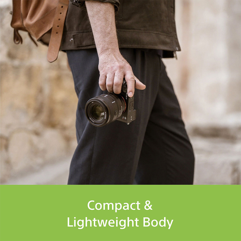 Sony Alpha ILCE-7CR Full-Frame Interchangeable-Lens Mirrorless Camera (Body Only) | Made for Creators | 61.0 MP | Artificial Intelligence based Autofocus | 4K 60p Recording - Silver