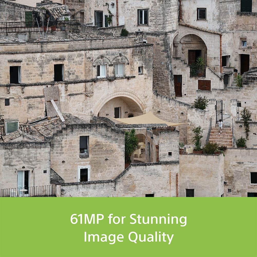 Sony Alpha ILCE-7CR Full-Frame Interchangeable-Lens Mirrorless Camera (Body Only) | Made for Creators | 61.0 MP | Artificial Intelligence based Autofocus | 4K 60p Recording - Silver