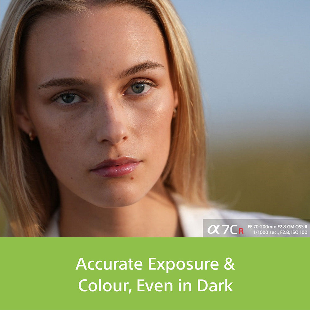 Sony Alpha ILCE-7CR Full-Frame Interchangeable-Lens Mirrorless Camera (Body Only) | Made for Creators | 61.0 MP | Artificial Intelligence based Autofocus | 4K 60p Recording - Silver