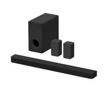 Load image into Gallery viewer, Sony Bravia Theatre Bar 8(HT-A8000) with 360 SSM,IMAX,Dolby Atmos/DTSx Premium Soundbar Home Theatre System with subwoofer SW3 & Rear Speaker SA-RS3S(360 RA,Voice Zoom3,8K/4K HDR,HDMI eArc,BT),Black HT-A8000 + SA-SW3 + SA-RS3S