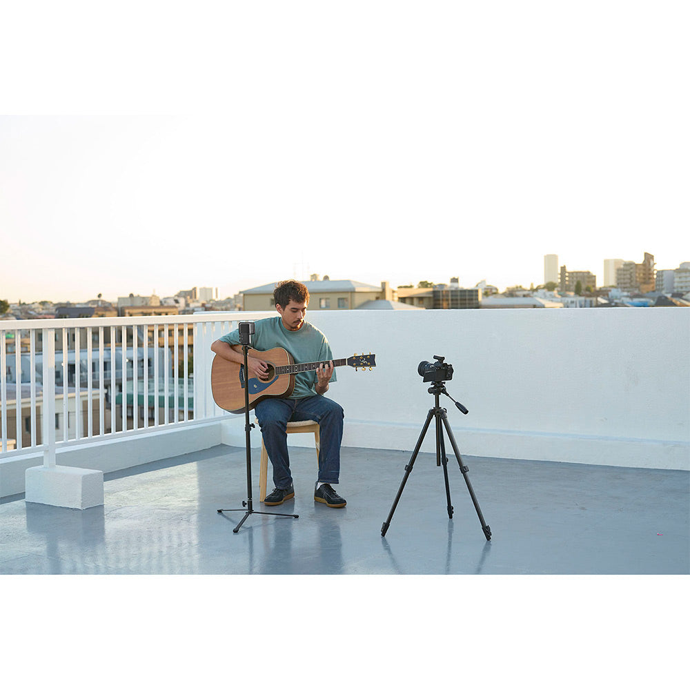 Sony ECM-S1 Wireless Streaming Microphone for Podcast | Singing | Livestreaming | Gaming - Black