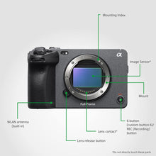 Load image into Gallery viewer, Sony FX3A Cinema Line Full-Frame Camera | 4K 120P | Compact & Lightweight | Made for Filmmakers | Cinematic Shots - (Grey)