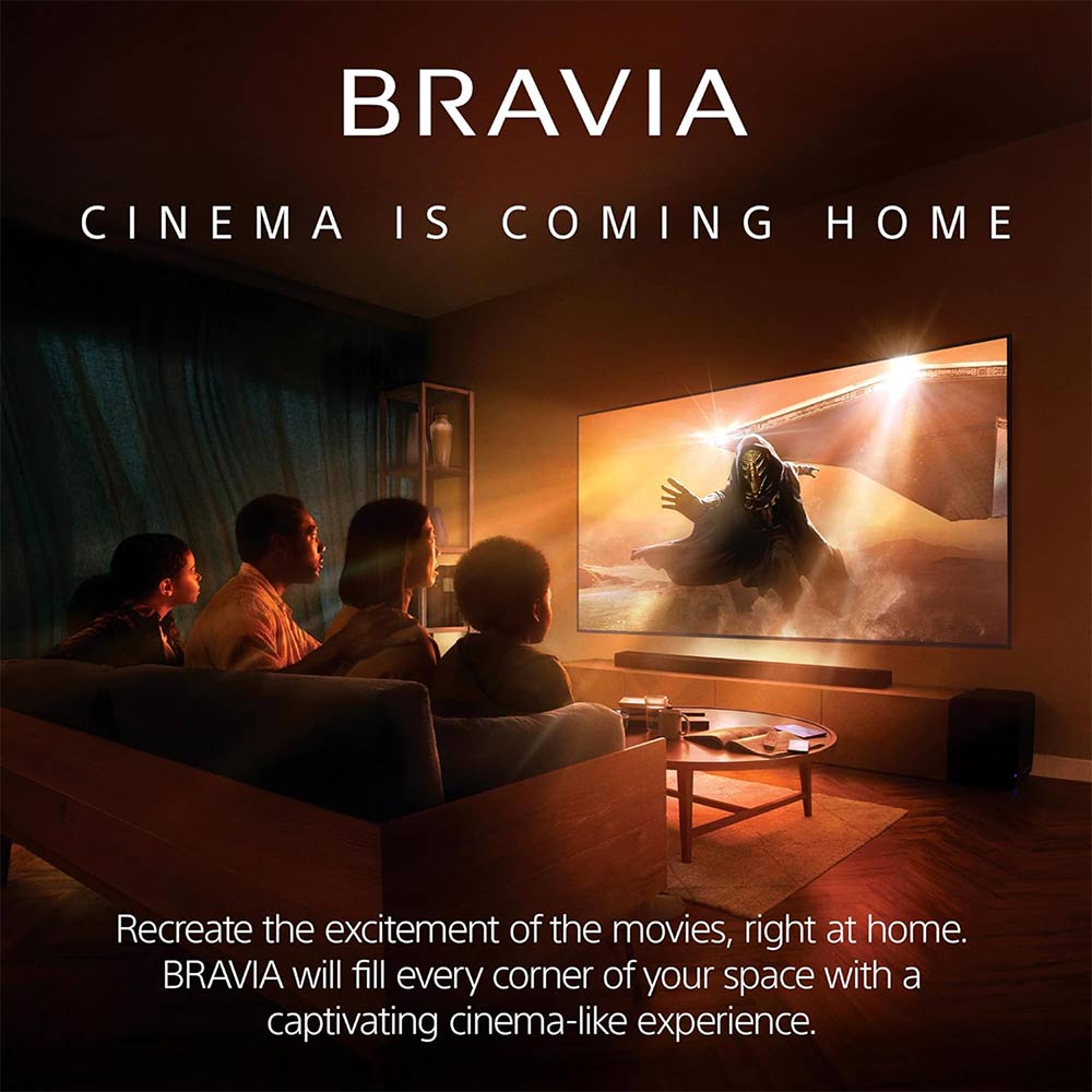 Sony Bravia Theatre Bar 6(HT-B600) 5.1(3.1.2)channel Dolby Atmos/DTS:X Soundbar with powerful Wireless subwoofer,2-Upfiring  Speaker,Voice Zoom3,BCA App, Bluetooth,HDMI eARC,Remote Control