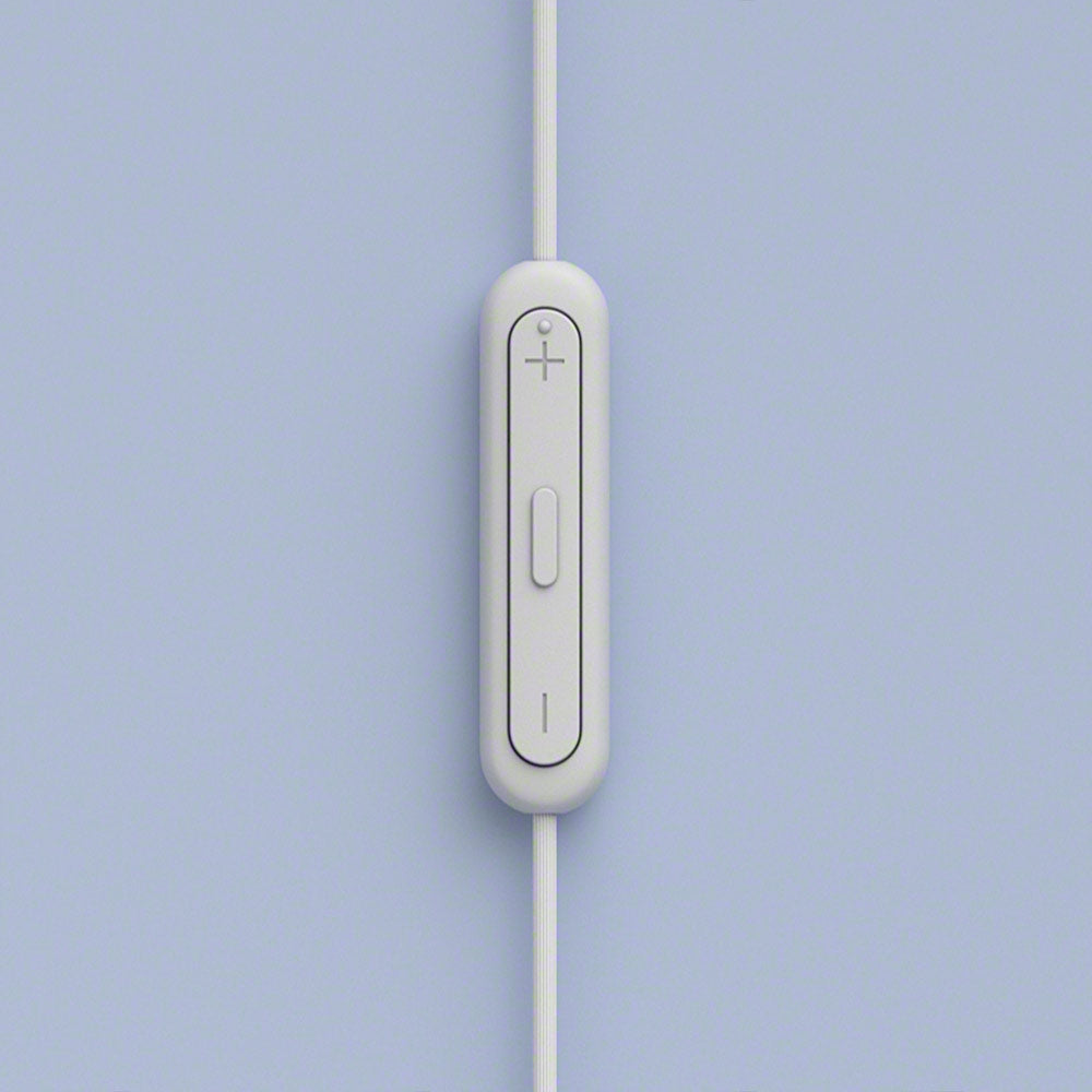 Sony IER-EX15C Wired in Ear Type C Headphones, In-Line remote for Volume & Mute Function with Mic, Tangle Free Serration Wire, Compatible with USB-C Devices, High Sound Quality