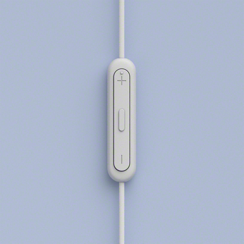 Sony IER-EX15C Wired in Ear Type C Headphones, In-Line remote for Volume & Mute Function with Mic, Tangle Free Serration Wire, Compatible with USB-C Devices, High Sound Quality