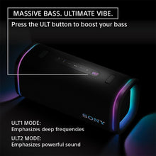 Load image into Gallery viewer, Sony New Launch ULT FIELD 5 Bluetooth Wireless Speaker with Massive Bass|360° Party Light|25hrs Playtime|IP67|Shoulder Strap|Quick Charge|Built in Powerbank|Party Connect(SRS-ULT50)