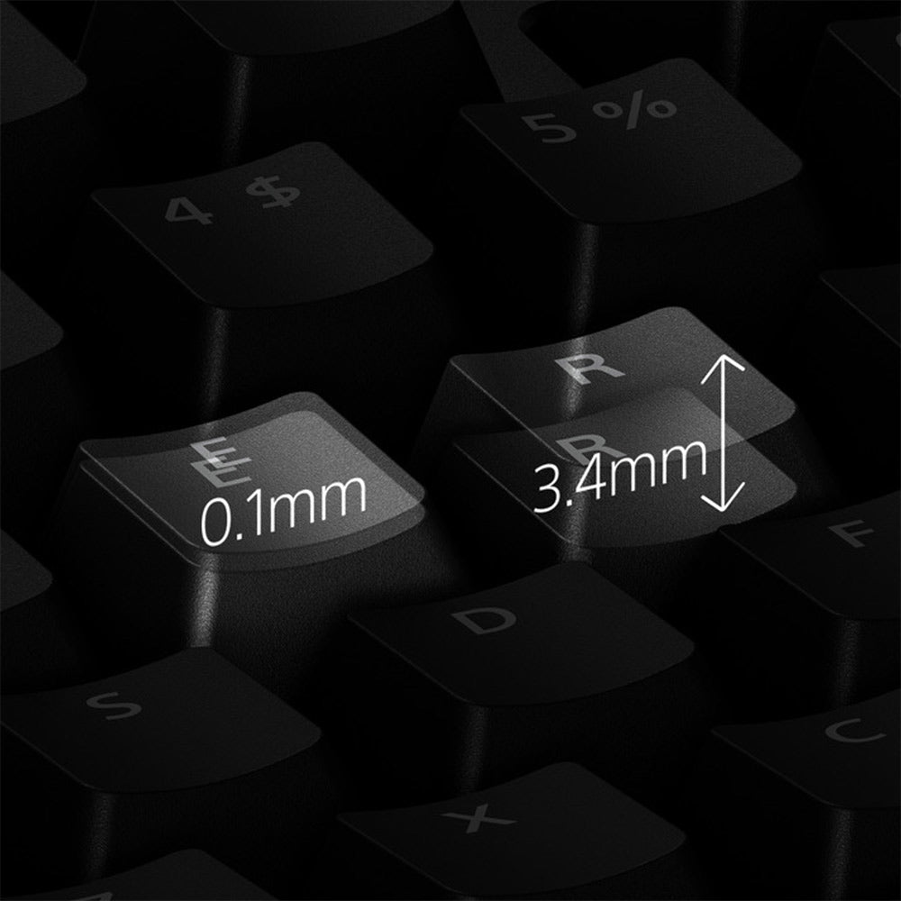 Sony INZONE KBD-H75 75% Wired Aluminum Chassis Gaming Keyboard, Hall-Effect Switch, Rapid Trigger, Adjustable Actuation Point, 8000 Hz Polling Rate, RGB Lighting, Volume Dial