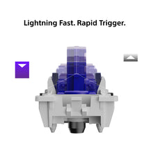 Load image into Gallery viewer, Sony INZONE KBD-H75 75% Wired Aluminum Chassis Gaming Keyboard, Hall-Effect Switch, Rapid Trigger, Adjustable Actuation Point, 8000 Hz Polling Rate, RGB Lighting, Volume Dial