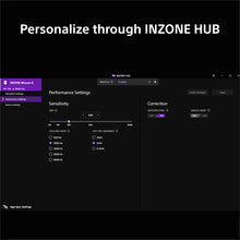 Load image into Gallery viewer, Sony INZONE Mouse-A Ultra-Lightweight 48g Wireless Gaming Mouse with Dongle, Optical Switch, 8000Hz Polling, 30K DPI Sensor, 90Hr Battery, Customizable Buttons, USB-C