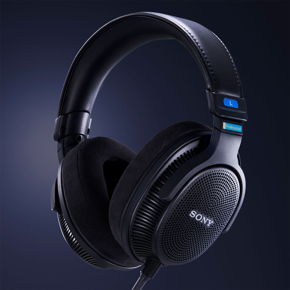 Sony MDR-MV1, Headphones for mixing and mastering, Studio monitor sound for mixing and mastering, Excellent wearing comfort, Spatial sound creation