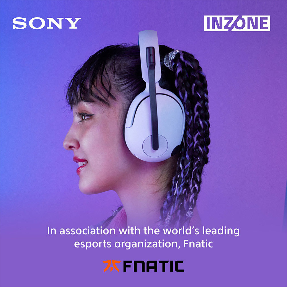 Sony INZONE H5 Wireless Gaming Headset, 360 Spatial Sound, Works with PC, PS5, 28 Hour Battery, 2.4Ghz Wireless and 3.5mm Audio Jack, WH-G500