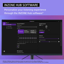 Load image into Gallery viewer, Sony INZONE H5 Wireless Gaming Headset, 360 Spatial Sound, Works with PC, PS5, 28 Hour Battery, 2.4Ghz Wireless and 3.5mm Audio Jack, WH-G500
